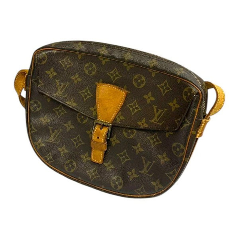 LOUIS VUITTON Jaune Fille Monogram Shoulder Bag AB